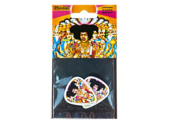 Dunlop Jimi Hendrix Bold as Love Pack 6 Picks Dunlop Jimi Hendrix Bold as Love Pack 6 Picks